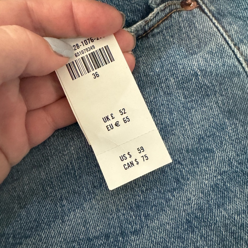 NWT Abercrombie denim shorts - Picture 3 of 4